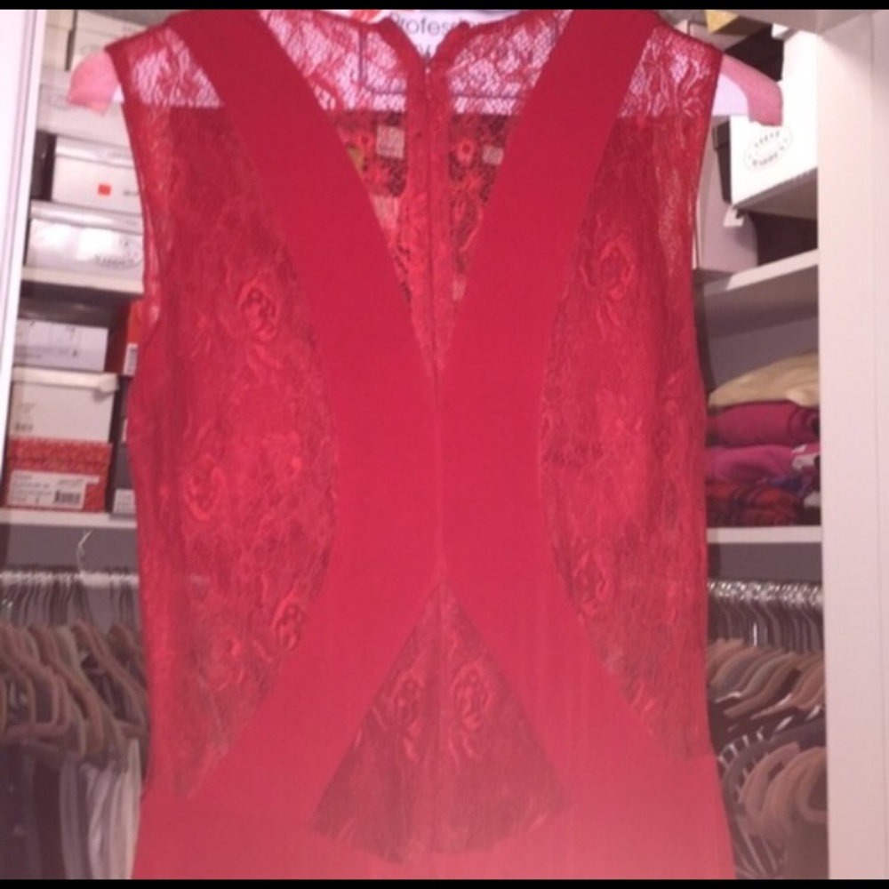 Jovani red long prom dress - Picture 4 of 4