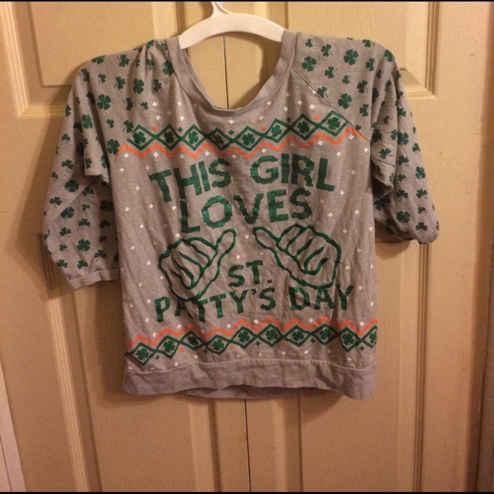 St Patrick's day shirt 🍀