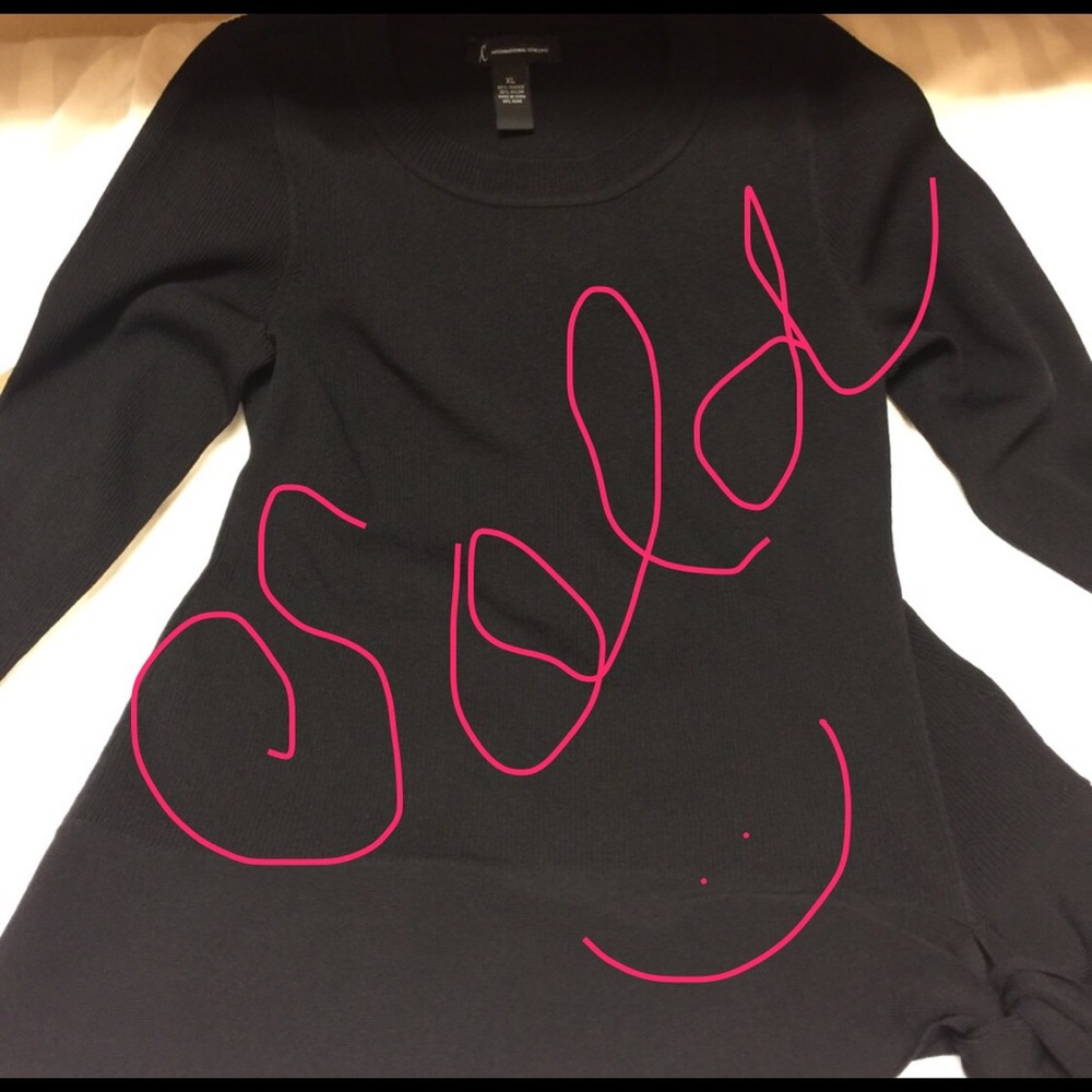 SOLD!!!!   Black INC sweater😁