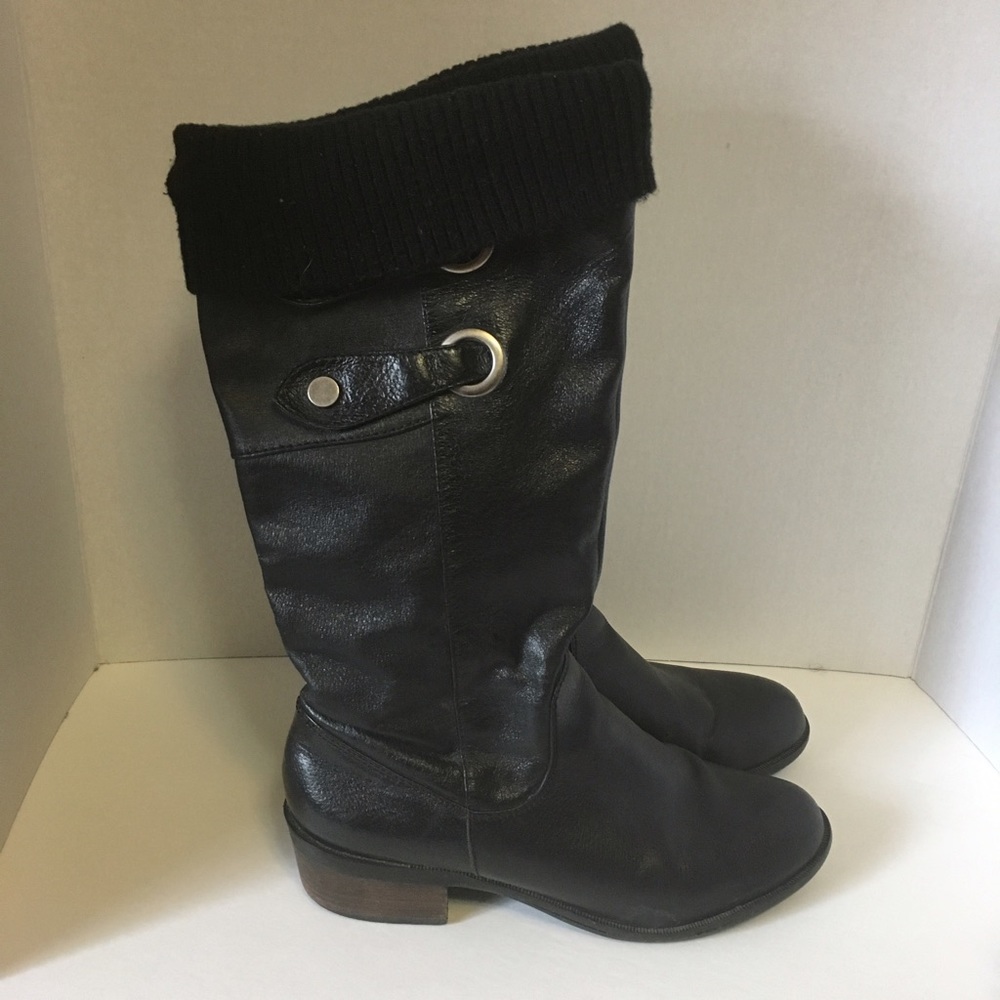 PRICE DROP Steve Madden Tall Boots - Sweater Top