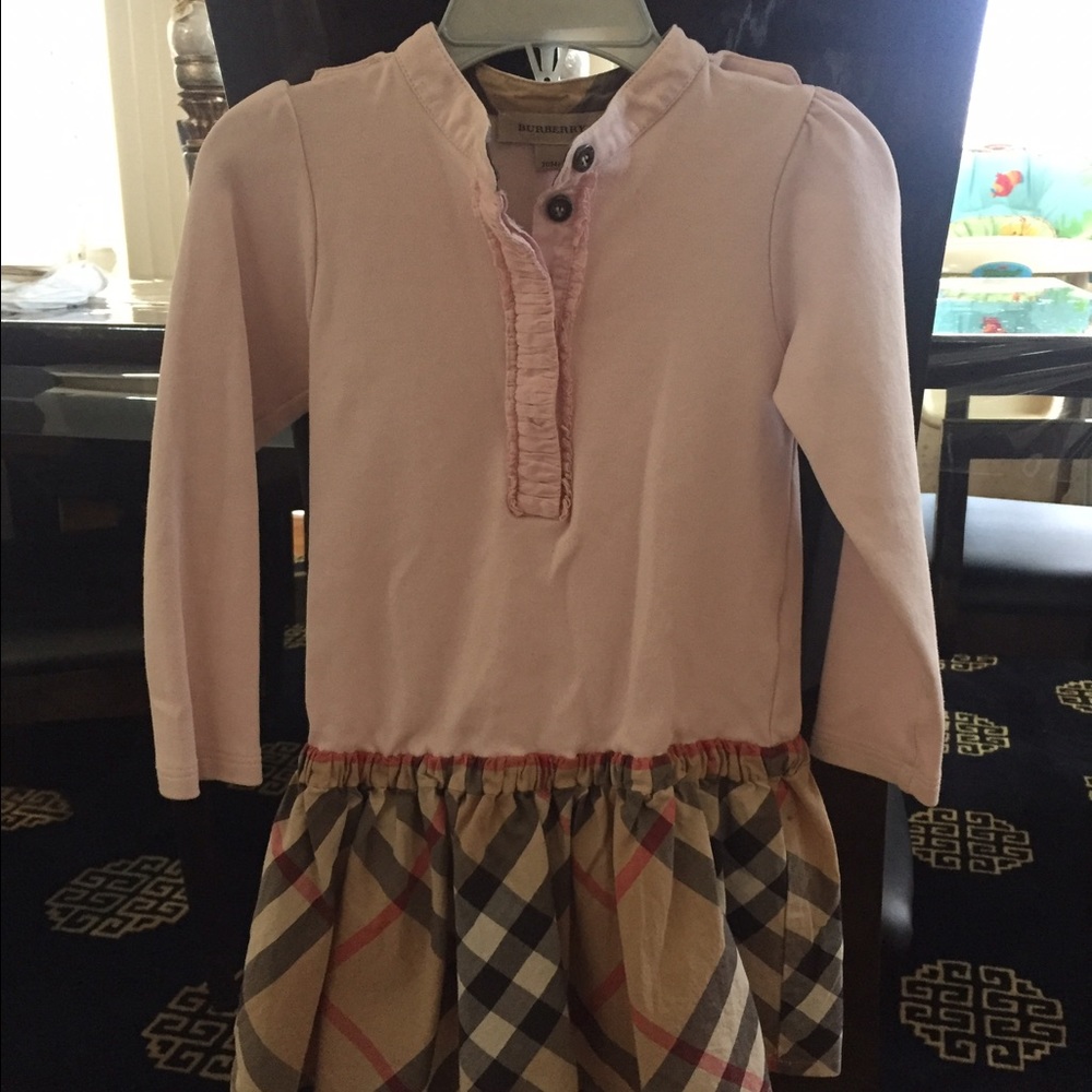 Girls Burberry Dress