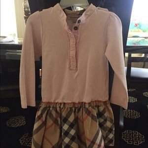 Girls Burberry Dress