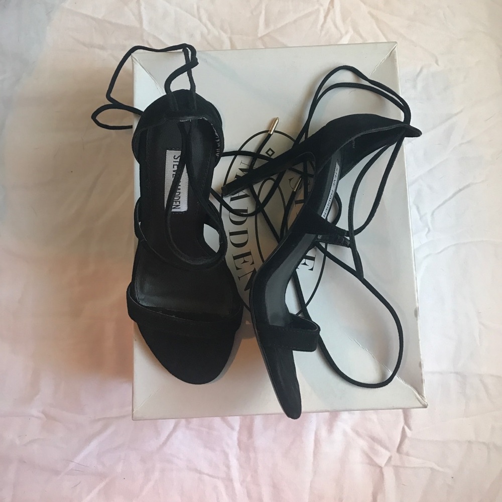 Steve Madden lace up stilettos