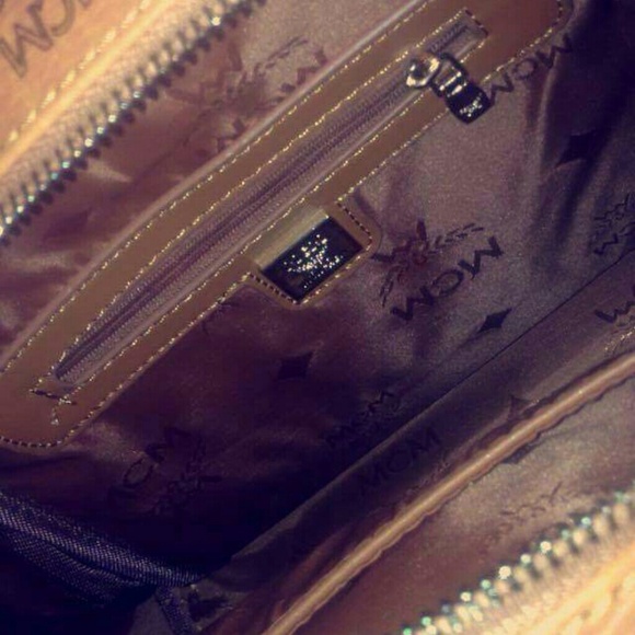Mcm designer backpack