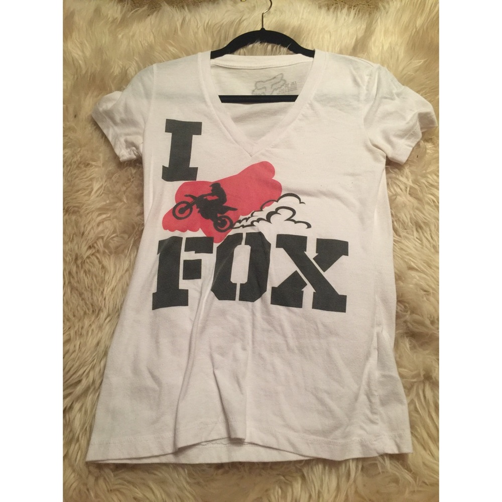 Fox V neck tee from PacSun