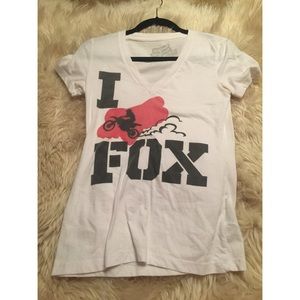 Fox V neck tee from PacSun