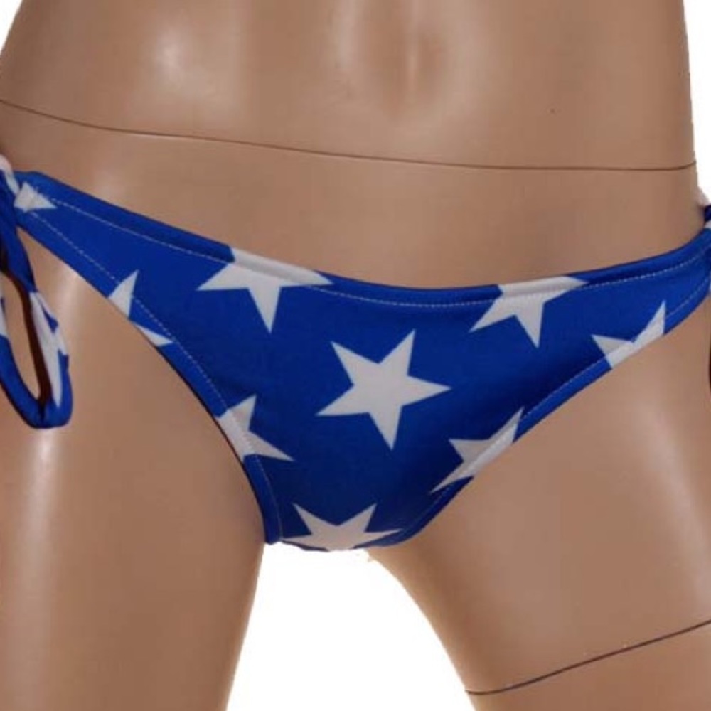 USA 🇺🇸 Brazilian tie star bikini bottoms