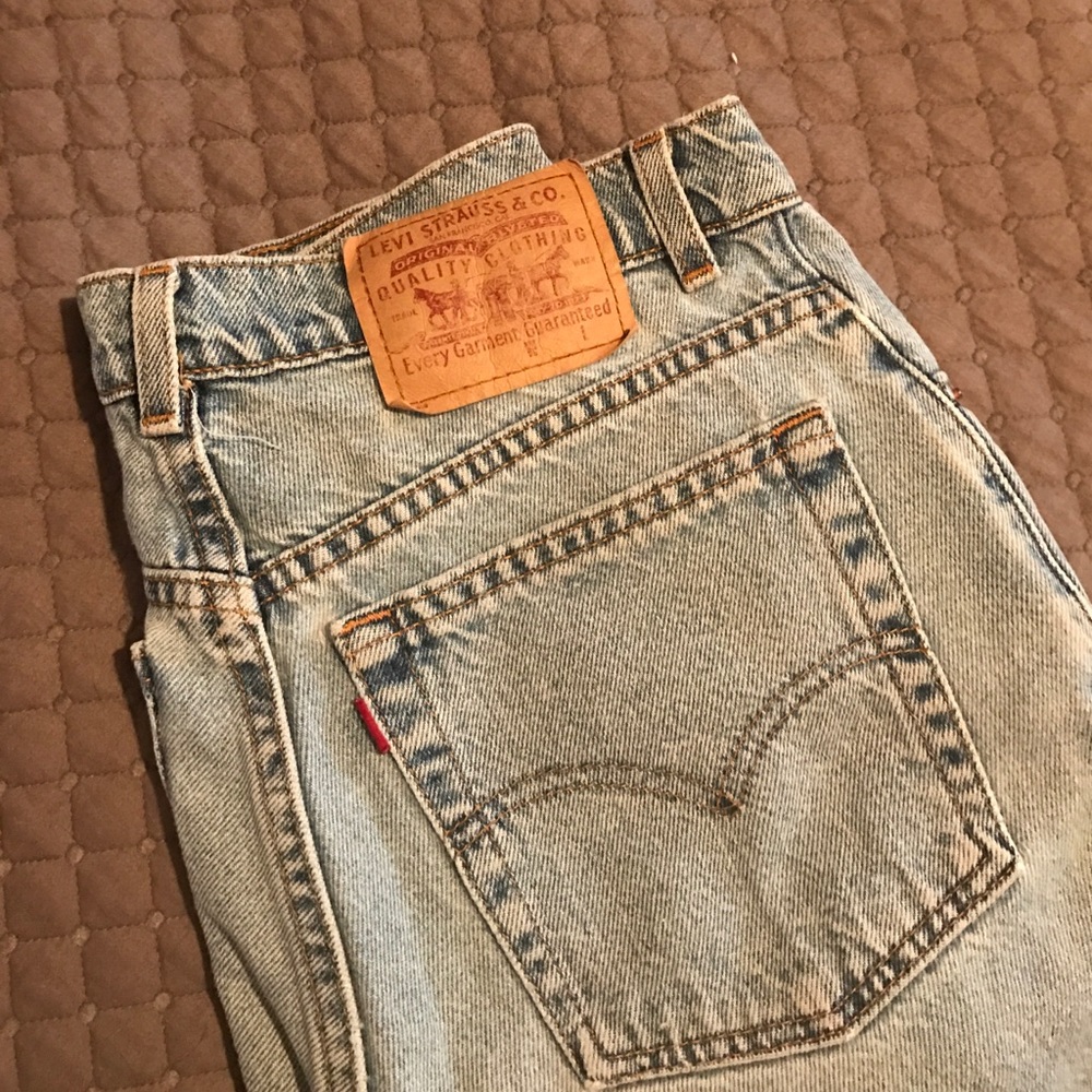 Vintage Levi High Waisted Shorts