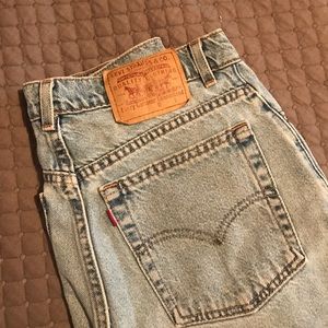 Vintage Levi High Waisted Shorts