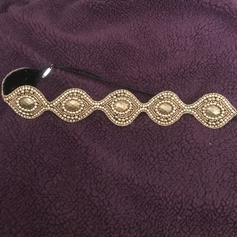 Pink Pewter Headband