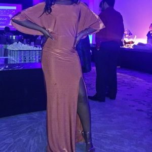 Floor length party dress