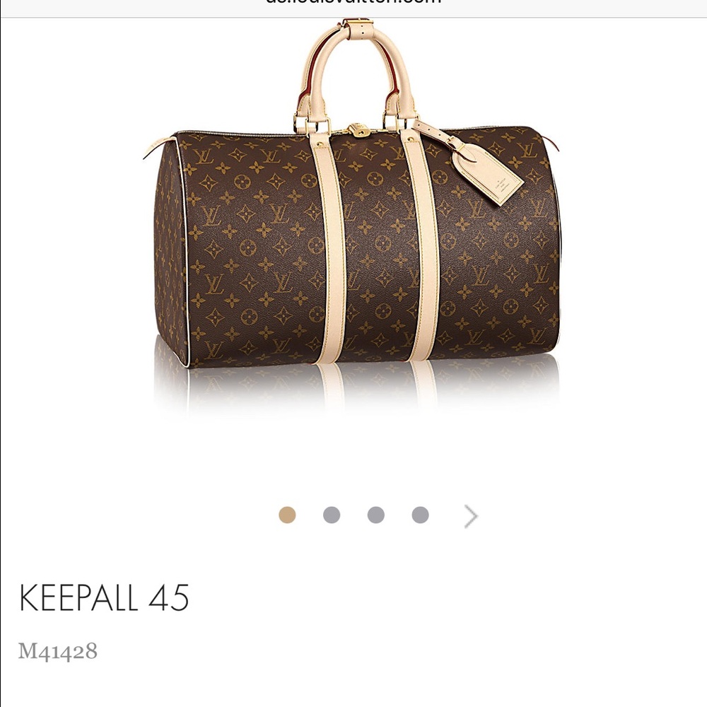 Gently loved Louis Vuitton Keepall 45 vintage
