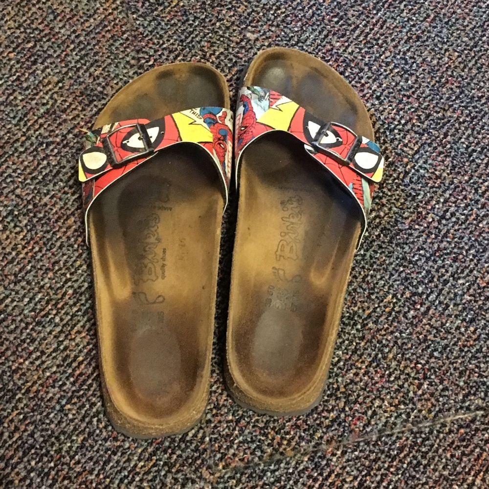 Marvel Spiderman Birkenstock Sandals