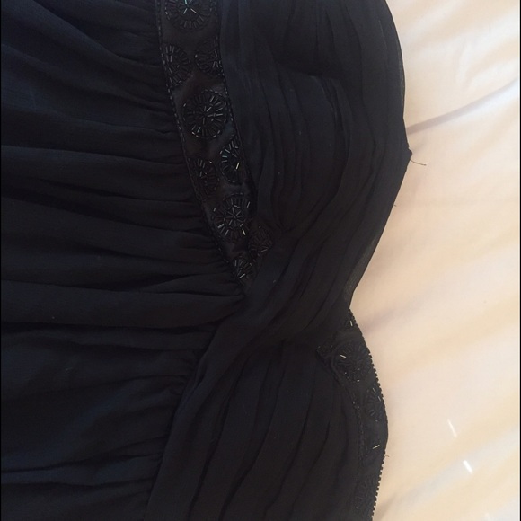 Beaded bodice cocktail lbd dress Nordstrom - Picture 2 of 3
