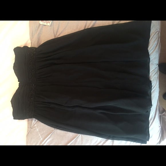 Beaded bodice cocktail lbd dress Nordstrom - Picture 3 of 3