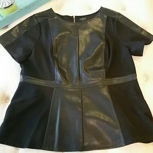 Black Worthington Woman Top - 1X