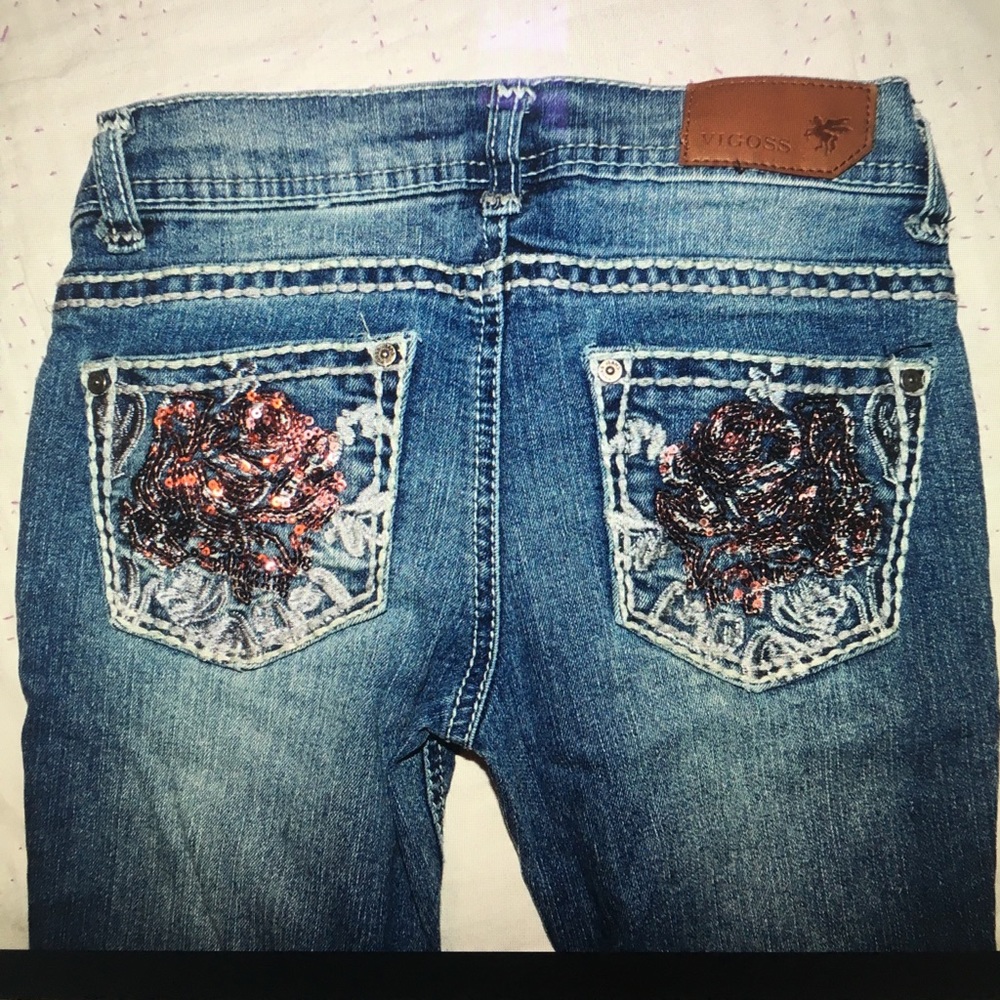 Girls Youth Vigoss Jeans Size 10