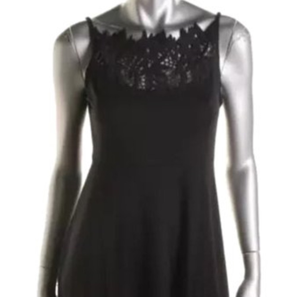 Free People Ponte Lace Trim XS Dress F602Z670