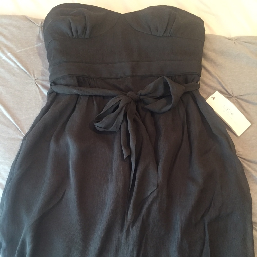 Charcoal Grey JCrew dress
