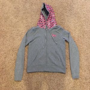 PINK Zip up hoodie