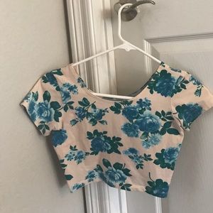 American apparel crop top