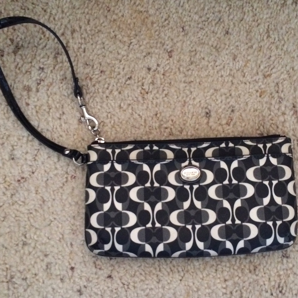 Coach wristlet