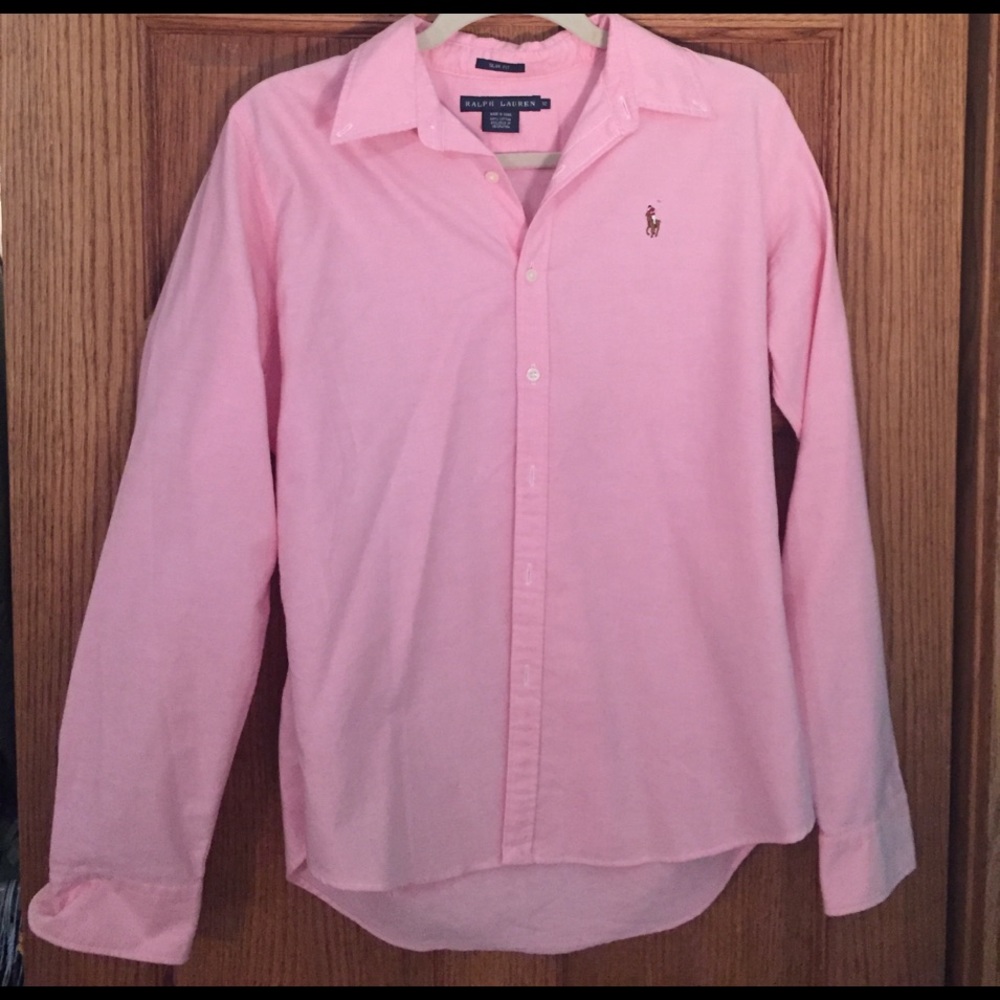 NWOT Ralph Lauren Slim Fit Long Sleeve Shirt