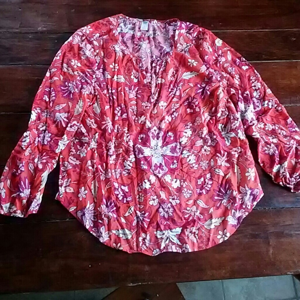 Old navy light  blouse long sleeve