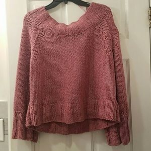 Free people off the shoulder sweater