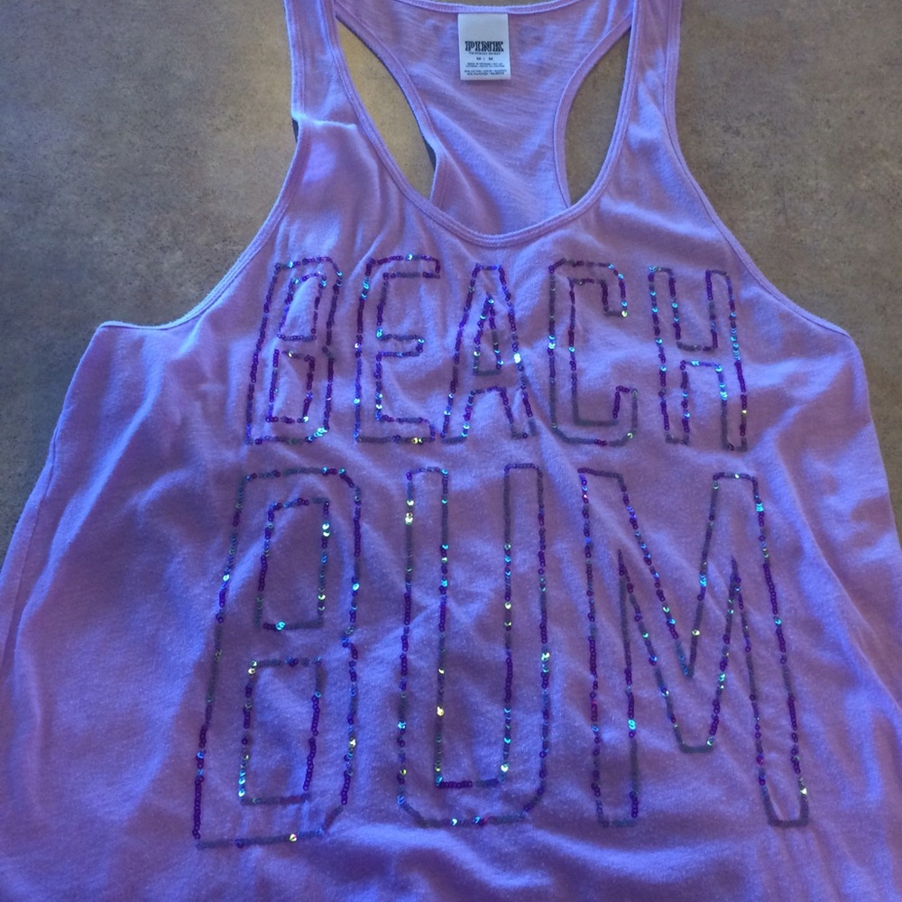 🏖VS Pink Beach Bum tank top