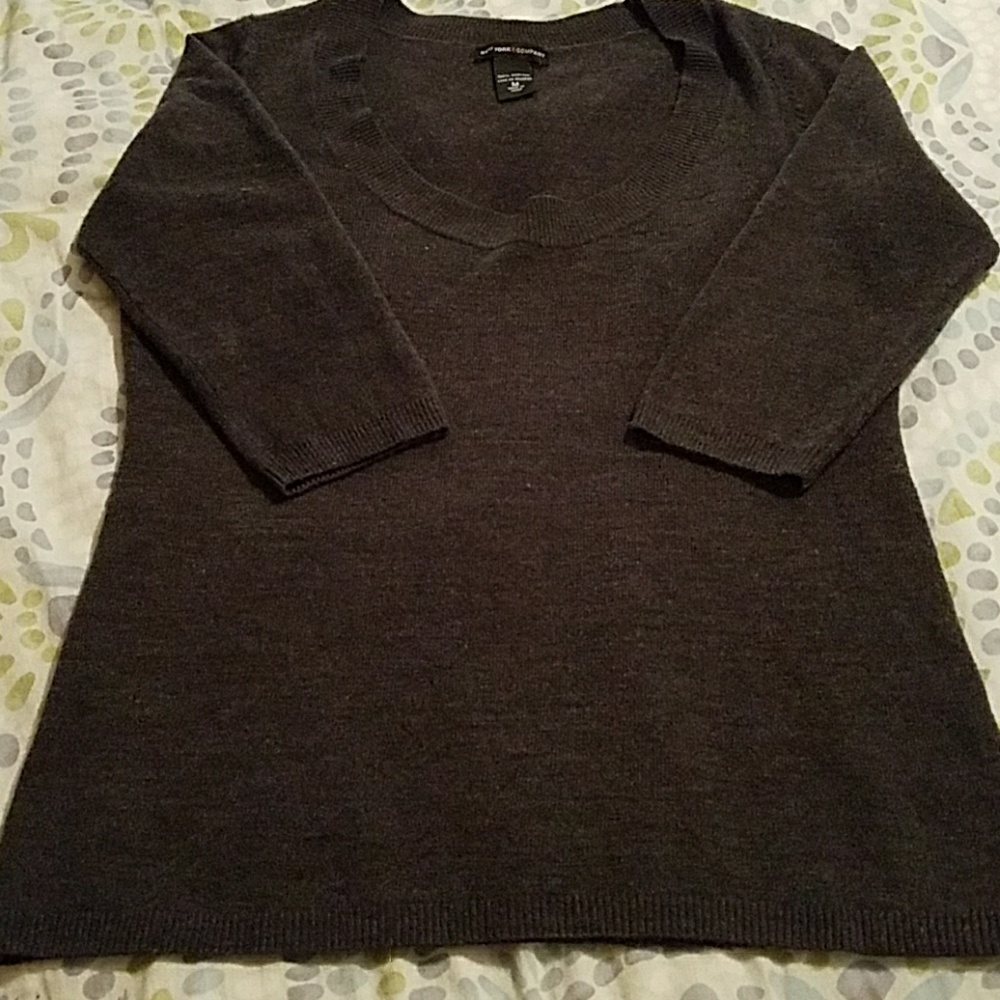 Charcoal Gray Sweater