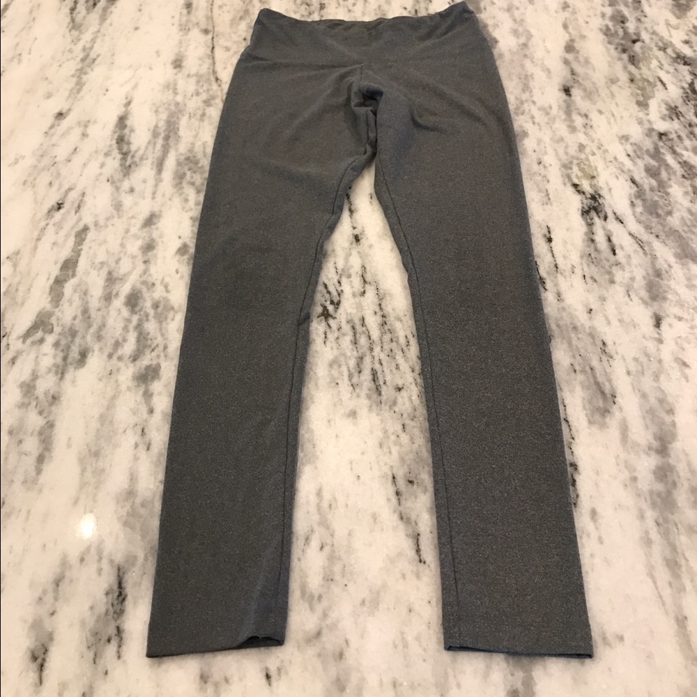 Marika Tek Small Grey Yoga Leggings Barre