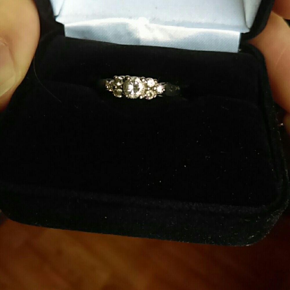 Sterling Silver promise ring