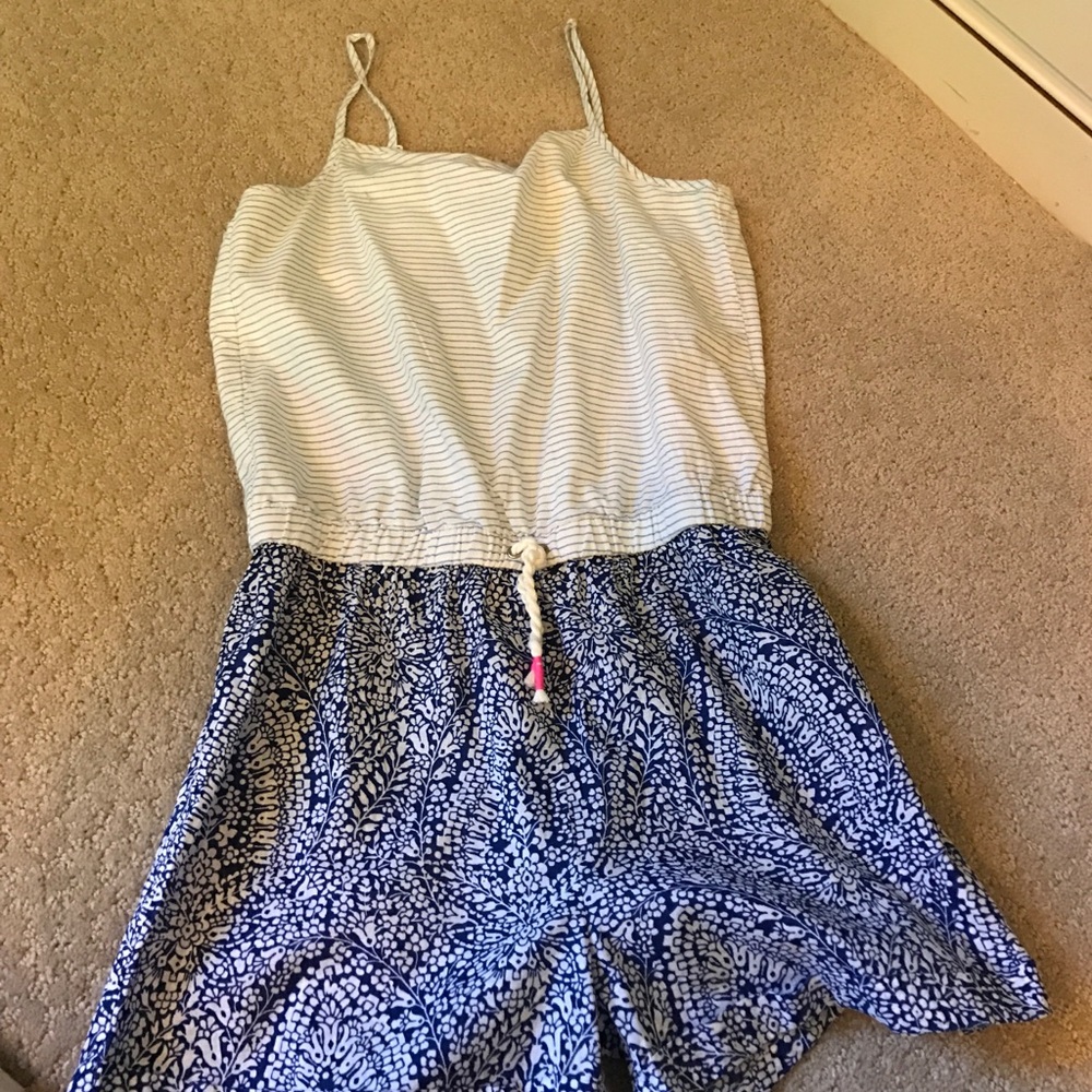 Crew cuts girls romper size 12