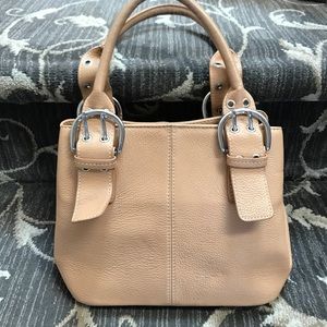Tignanello beige handbag