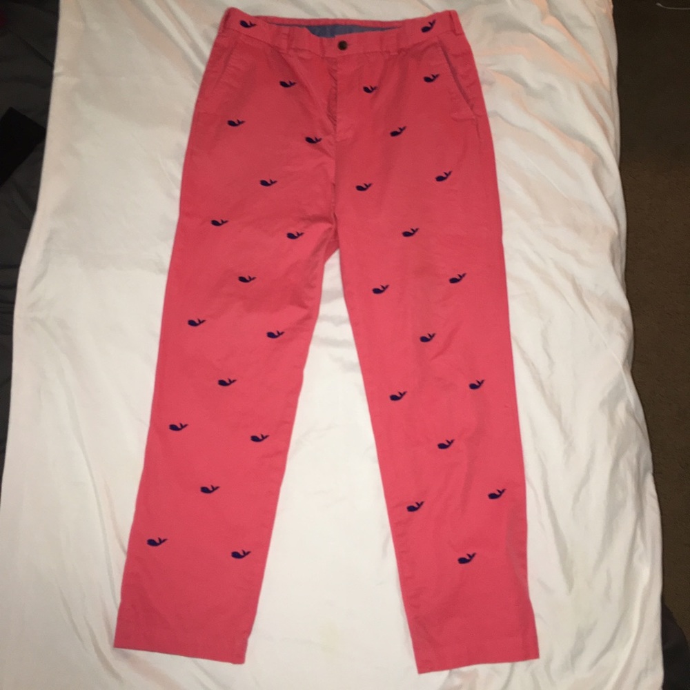 Brooks Brothers Pants w/ Embroidered Whales