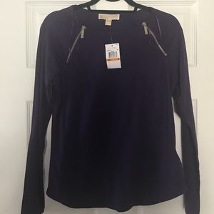 Michael Kors Purple Top