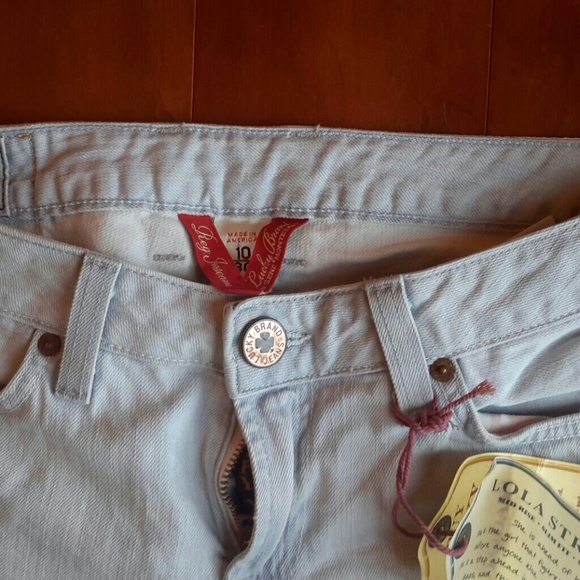 NWT Lucky Brand Jeans, Lola Straight, Size 10 - Picture 3 of 6