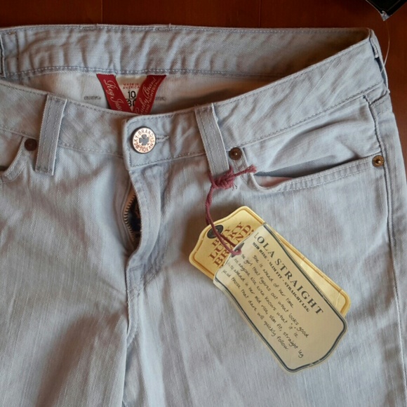 NWT Lucky Brand Jeans, Lola Straight, Size 10 - Picture 4 of 6