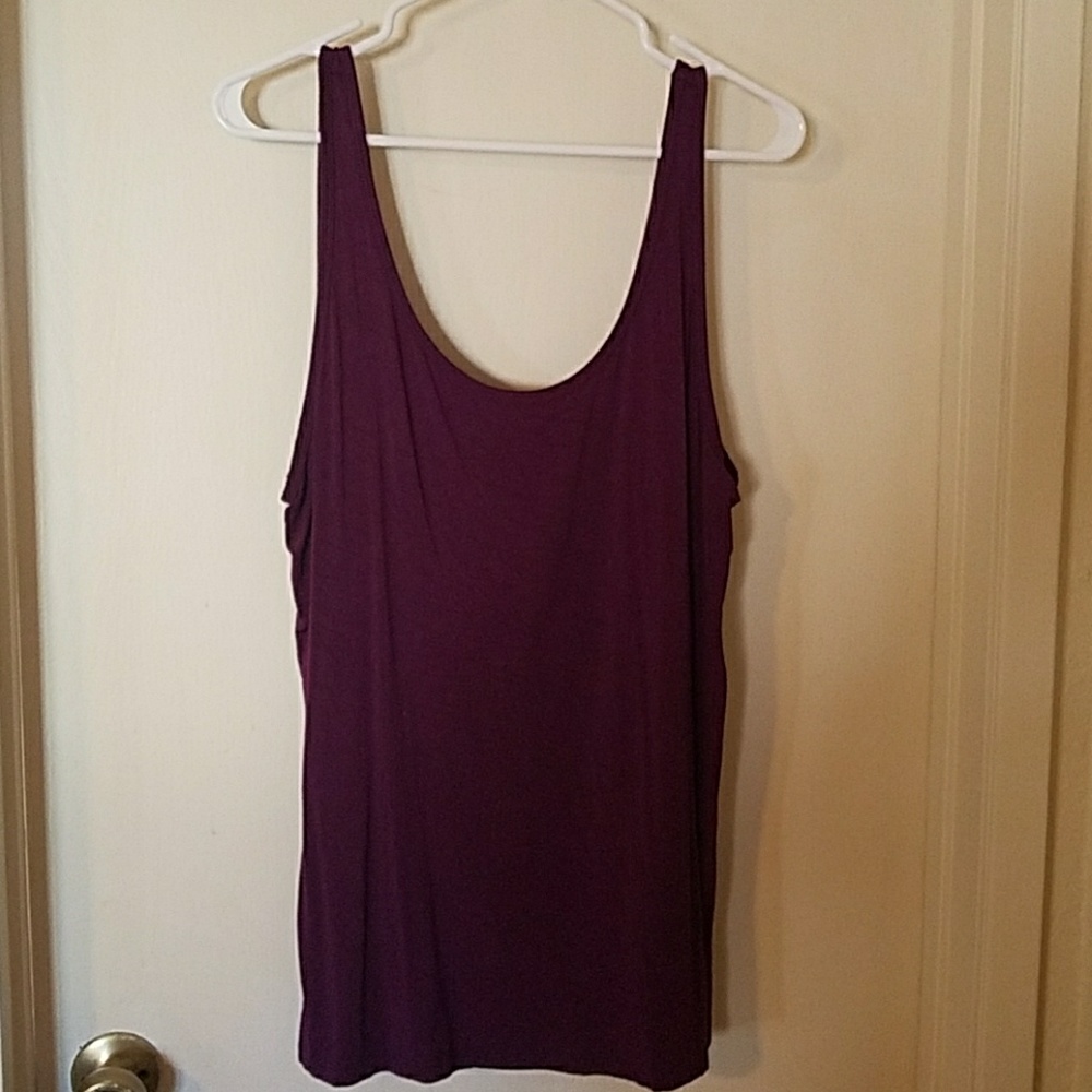 NWOT Lane Bryant Purple Tank
