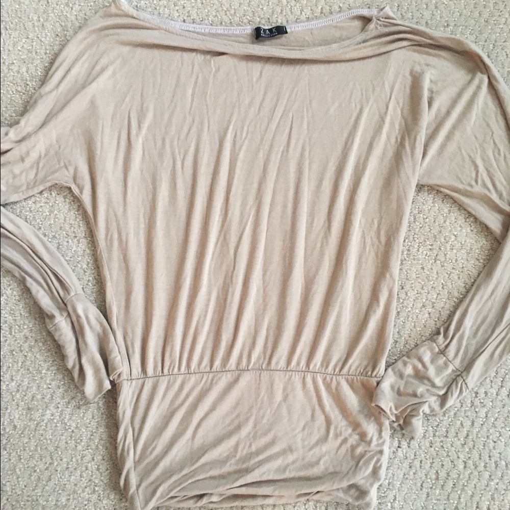 BNWOT Zak slinky shirt small