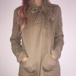 Tan soft Millau shirt dress