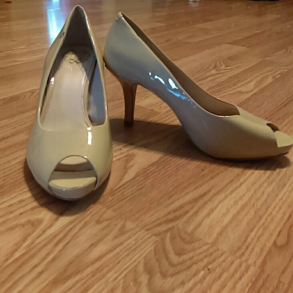 Tan colored heels