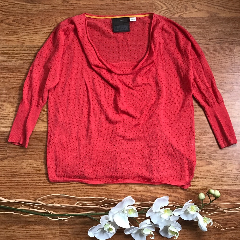 Anthropologie Guinevere Mesh Top