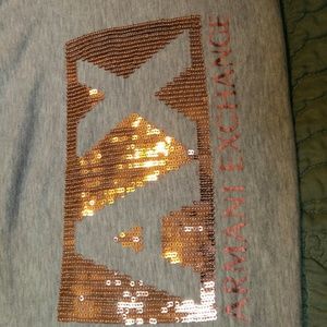 Armani Exchange grey T-shirt Authentic