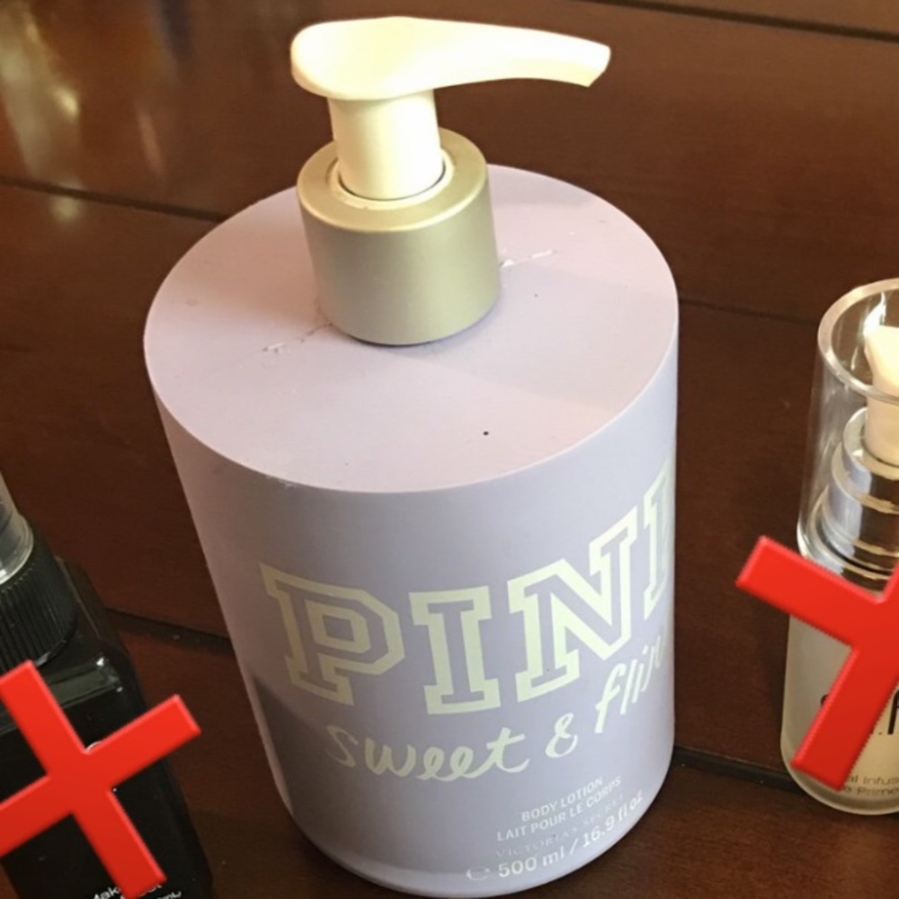 Authentic PINK sweet & Flirt Lotion