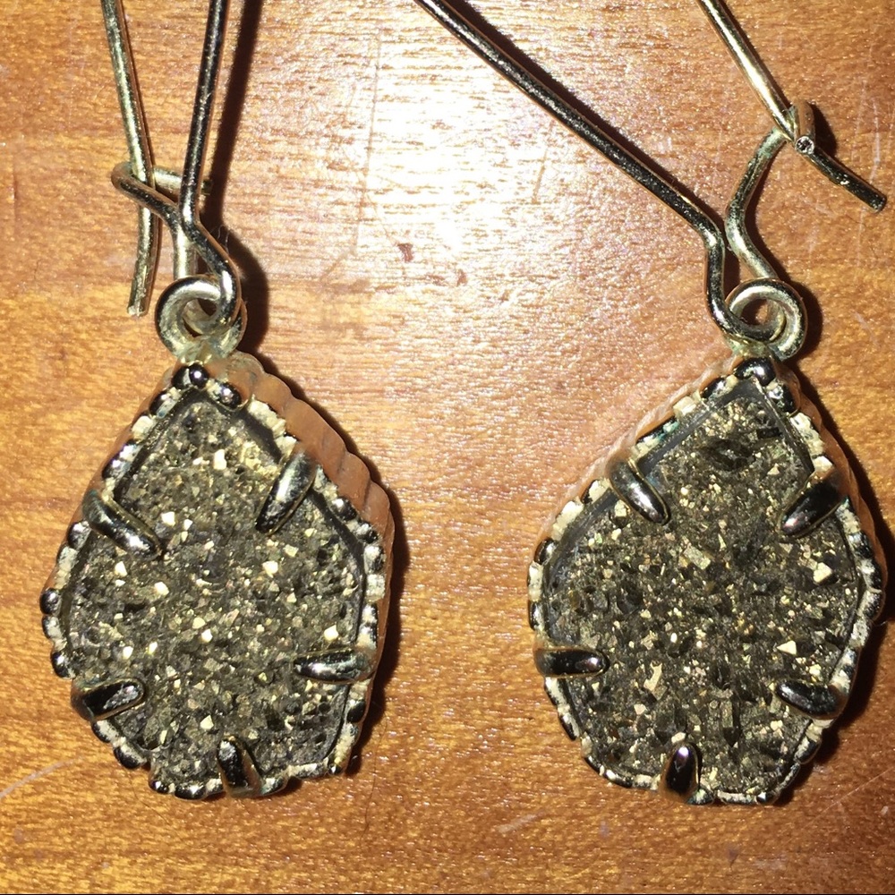 Kendra Scott Cathy Earrings in Bronze Druze