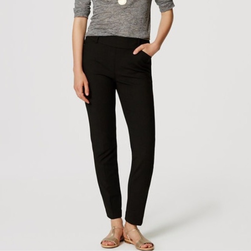 LOFT Skinny Black Pants