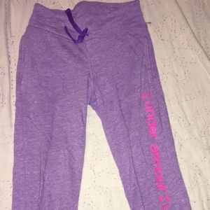 Girls youth Under Armour Jogging Pants