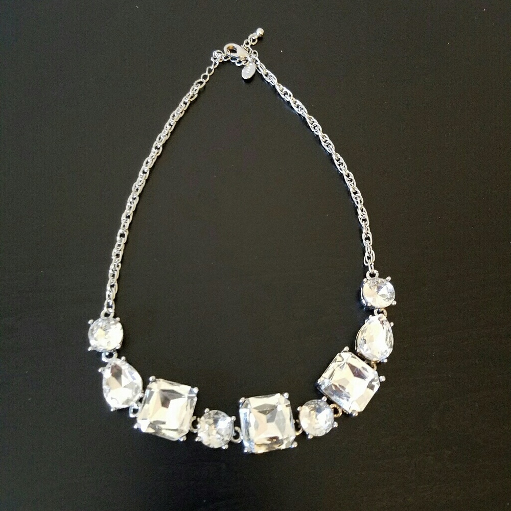 Express crystal statement necklace